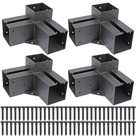 3 way corner pergola bracket